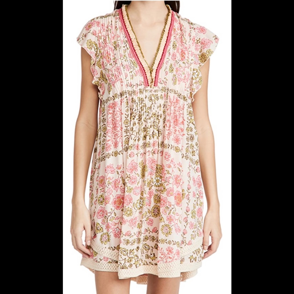 Poupette St. Barth Mini Sasha Dress size Large